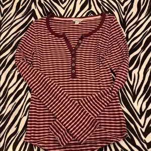‼️4 for $15‼️ Lucky Brand striped Long sleeve